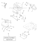 Page E Diagram and Parts List for WE12538J  Weed Eater Lawn Tractor